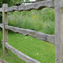 Bespoke Post and Rail Fencing