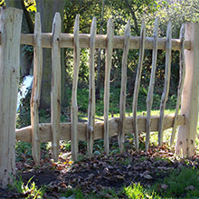 Bespoke Post and Rail Fencing